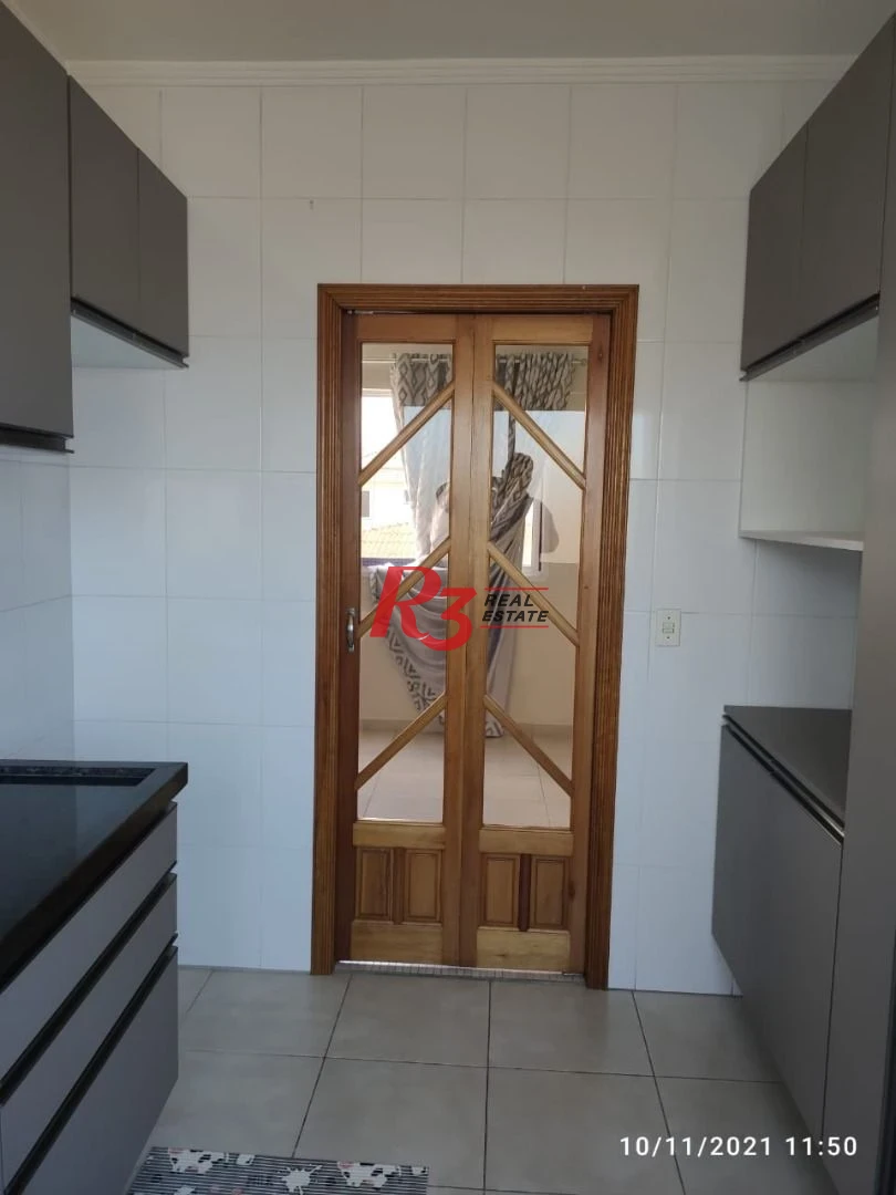 Apartamento com 2 dormitórios à venda, 92 m² por R$ 425.000,00 - Macuco - Santos/SP