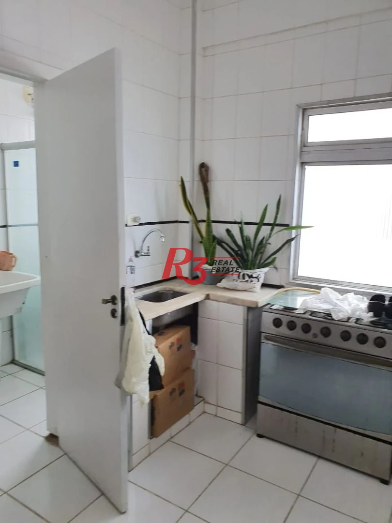 Apartamento com 2 dormitórios para alugar, 111 m² por R$ 4.500,00/mês - José Menino - Santos/SP
