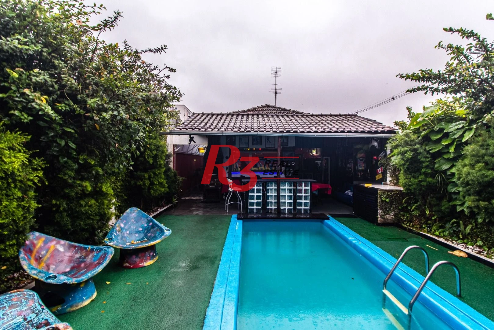Casa com 3 dormitórios à venda, 375 m²  - Macuco - Santos/SP