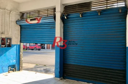 Loja à venda, 182 m² por R$ 540.000,00 - Paquetá - Santos/SP