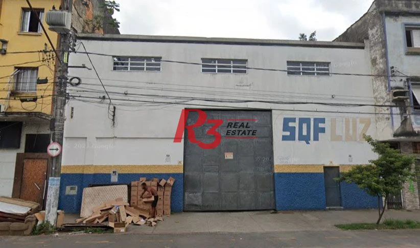 Galpão, 2100 m² - venda ou aluguel - Paquetá - Santos/SP