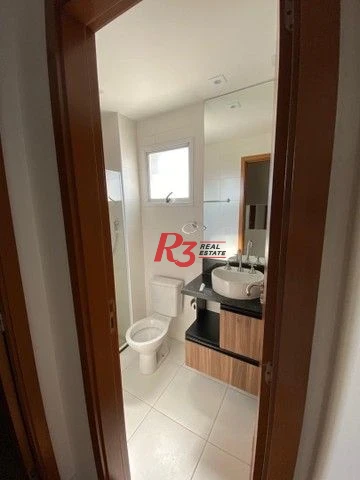 Apartamento com 1 Quarto à venda, 56 m² por R$ 575.000 - Boqueirão - Santos/SP