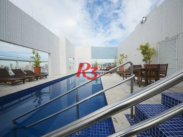Apartamento com 1 Quarto à venda, 56 m² por R$ 575.000 - Boqueirão - Santos/SP