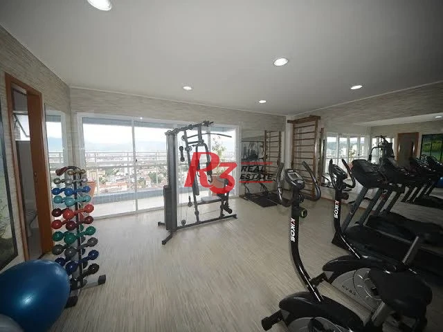 Apartamento com 1 Quarto à venda, 56 m² por R$ 575.000 - Boqueirão - Santos/SP
