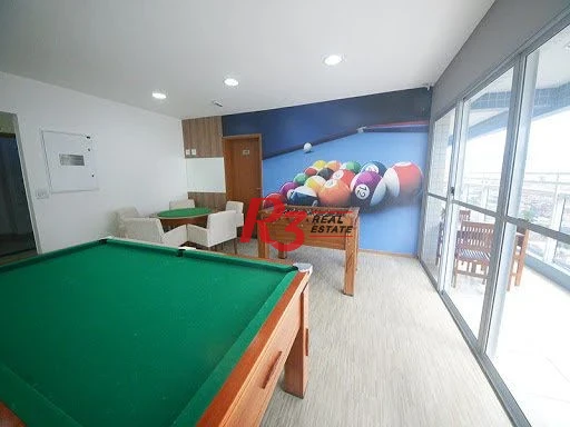 Apartamento com 1 Quarto à venda, 56 m² por R$ 575.000 - Boqueirão - Santos/SP