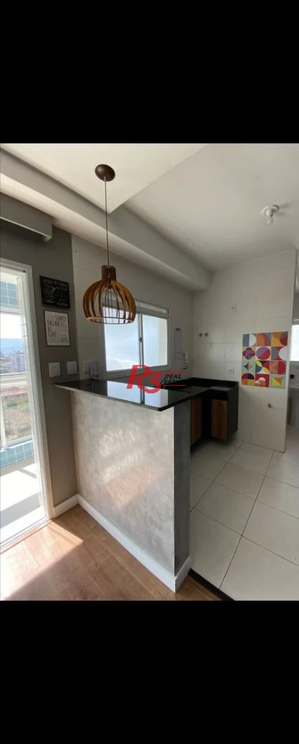 Apartamento com 1 Quarto à venda, 56 m² por R$ 575.000 - Boqueirão - Santos/SP