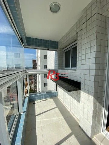 Apartamento com 1 Quarto à venda, 56 m² por R$ 575.000 - Boqueirão - Santos/SP