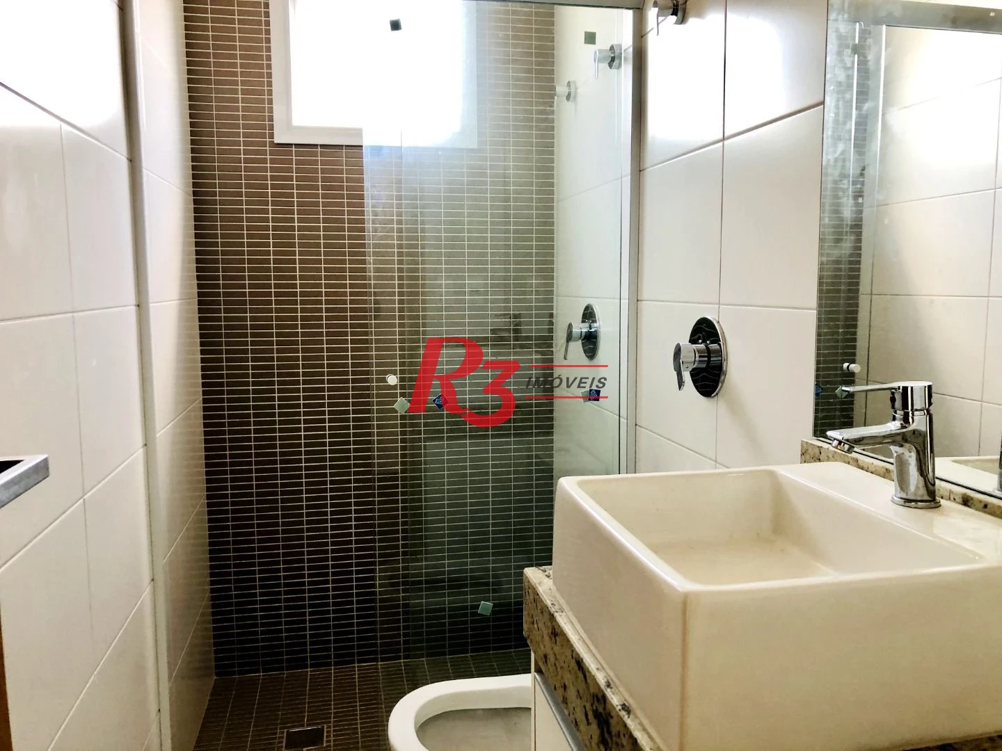 Apartamento com 3 dormitórios para alugar, 102 m² por R$ 8.000,00/mês - Aparecida - Santos/SP