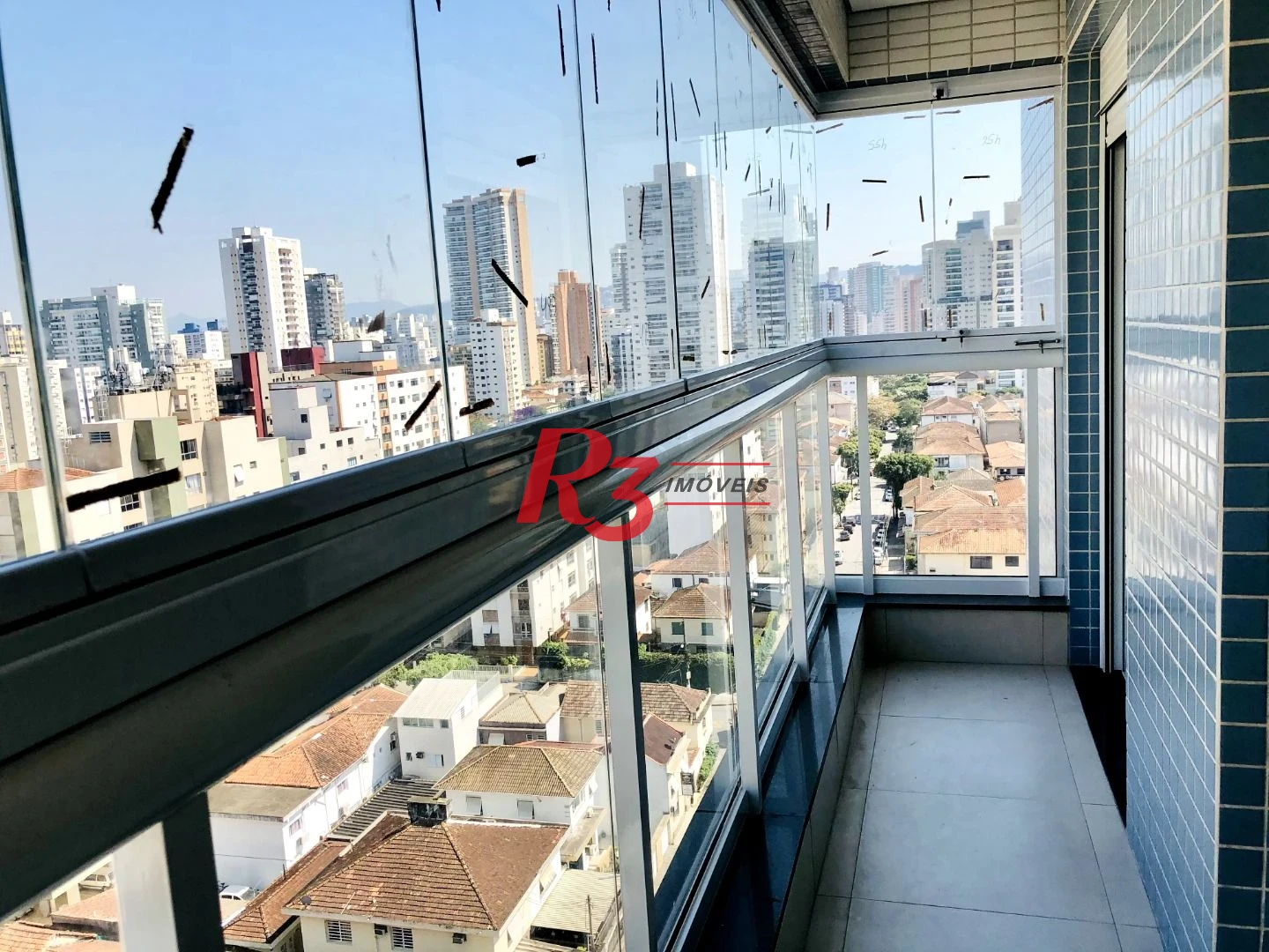 Apartamento com 3 dormitórios para alugar, 102 m² por R$ 8.000,00/mês - Aparecida - Santos/SP
