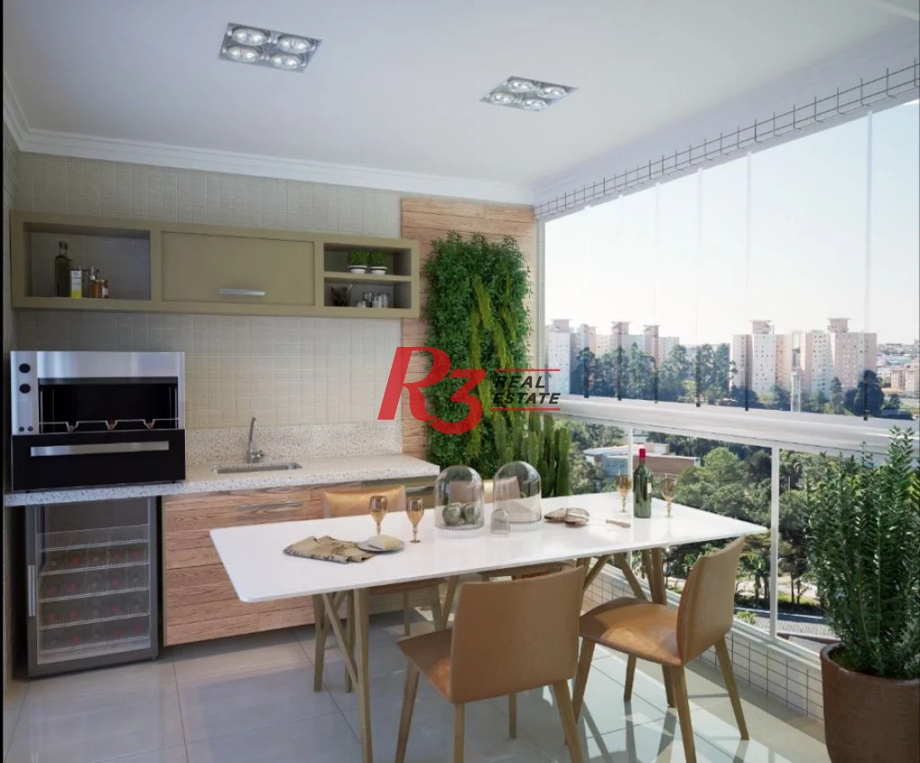 Apartamento Duplex com 4 dormitórios à venda, 252 m² - Canto do Forte - Praia Grande/SP