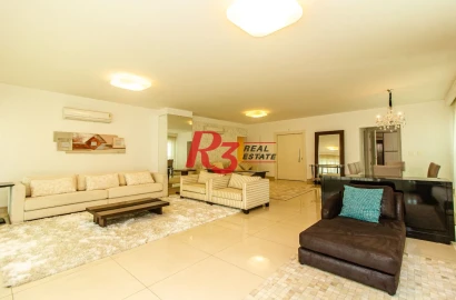 Apartamento, 360 m² - venda por R$ 5.500.000,00 ou aluguel por R$ 32.110,00/mês - Gonzaga - Santos/SP