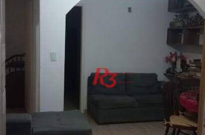 Apartamento com 2 dormitórios à venda, 75 m² por R$ 450.000,00 - Boqueirão - Santos/SP