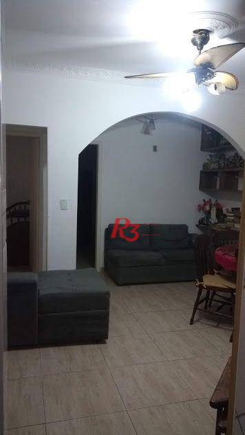 Apartamento com 2 dormitórios à venda, 75 m² por R$ 450.000,00 - Boqueirão - Santos/SP