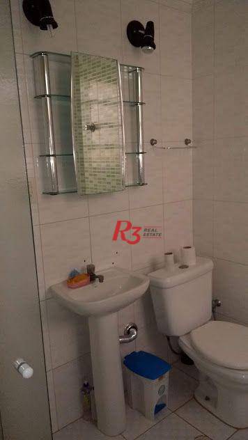 Apartamento com 2 dormitórios à venda, 75 m² por R$ 450.000,00 - Boqueirão - Santos/SP