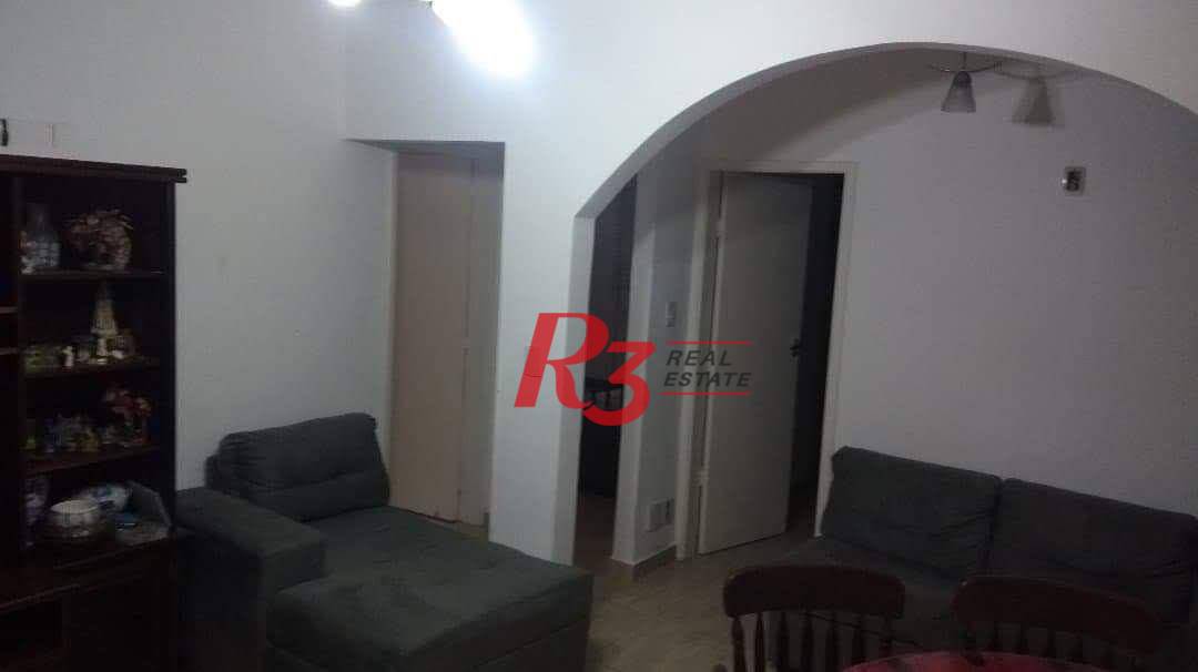 Apartamento com 2 dormitórios à venda, 75 m² por R$ 450.000,00 - Boqueirão - Santos/SP