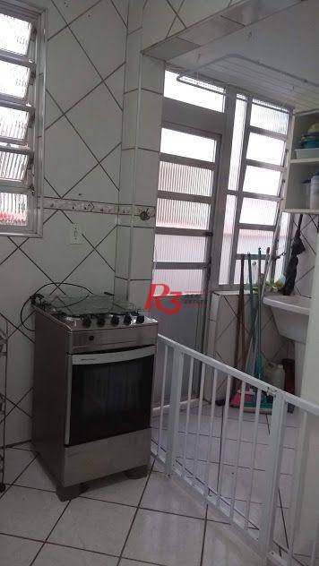 Apartamento com 2 dormitórios à venda, 75 m² por R$ 450.000,00 - Boqueirão - Santos/SP