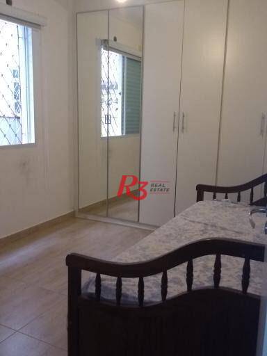 Apartamento com 2 dormitórios à venda, 75 m² por R$ 450.000,00 - Boqueirão - Santos/SP