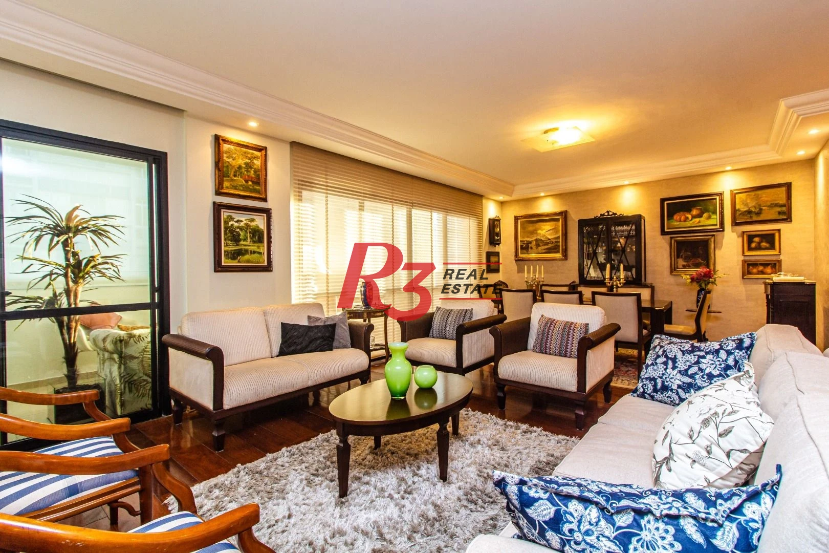 Apartamento com 3 dormitórios à venda, 242 m² por R$ 1.700.000,00 - Boqueirão - Santos/SP