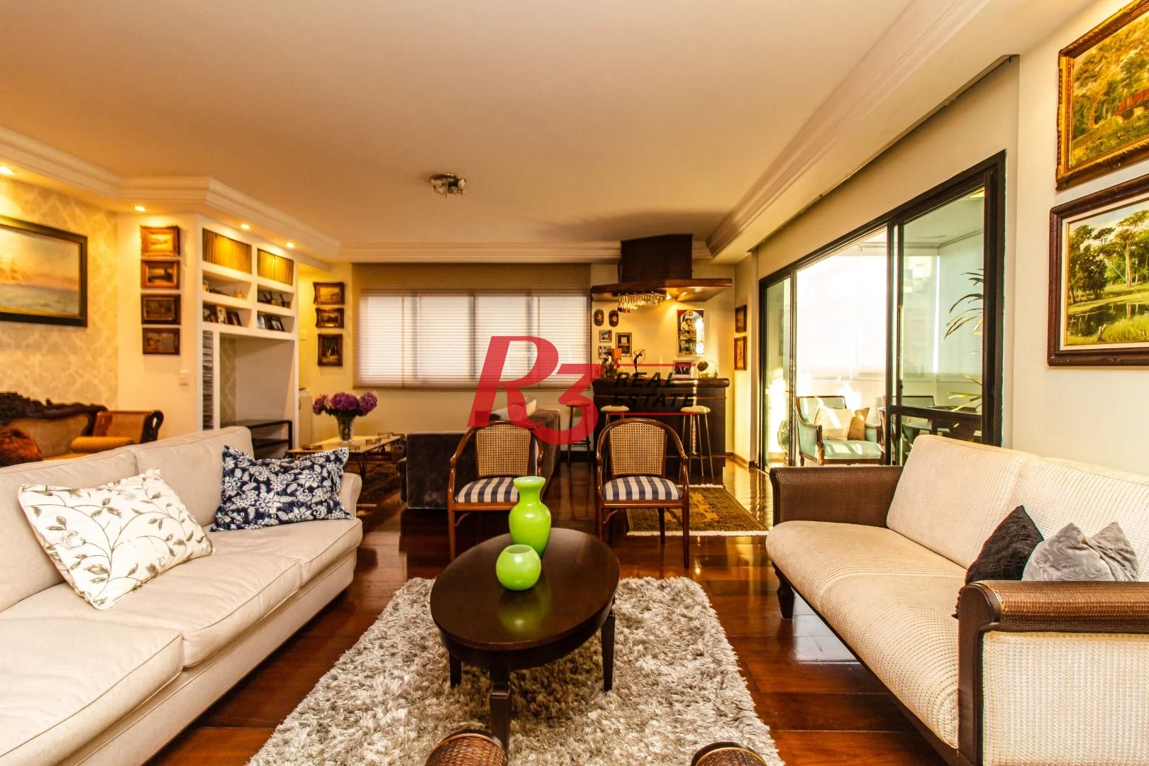 Apartamento com 3 dormitórios à venda, 242 m² por R$ 1.700.000,00 - Boqueirão - Santos/SP