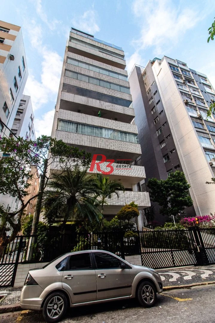 Apartamento com 3 dormitórios à venda, 242 m² por R$ 1.700.000,00 - Boqueirão - Santos/SP
