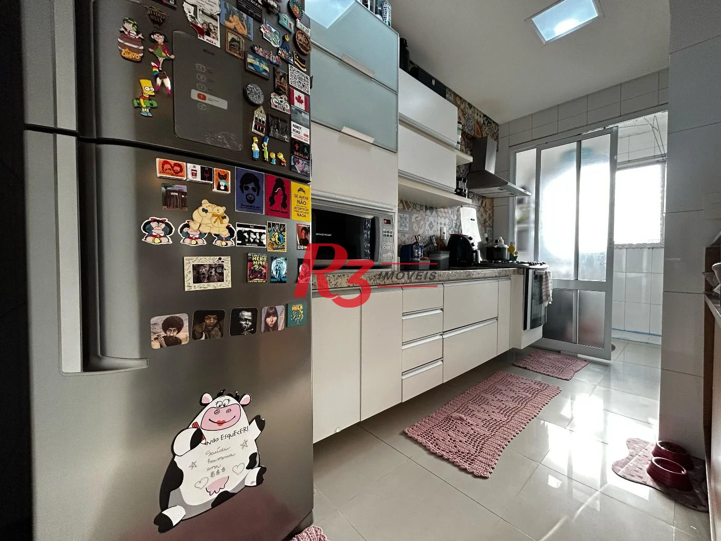 Apartamento com 2 dormitórios à venda, 83 m² por R$ 1.050.000,00 - Embaré - Santos/SP