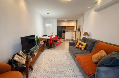Apartamento com 2 dormitórios à venda, 83 m² por R$ 999.999,00 - Embaré - Santos/SP