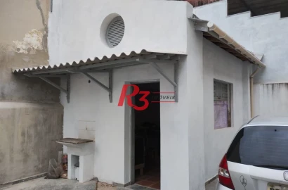 Sobrado, 207 m² - venda por R$ 1.400.000,00 ou aluguel por R$ 8.409,23/mês - Macuco - Santos/SP