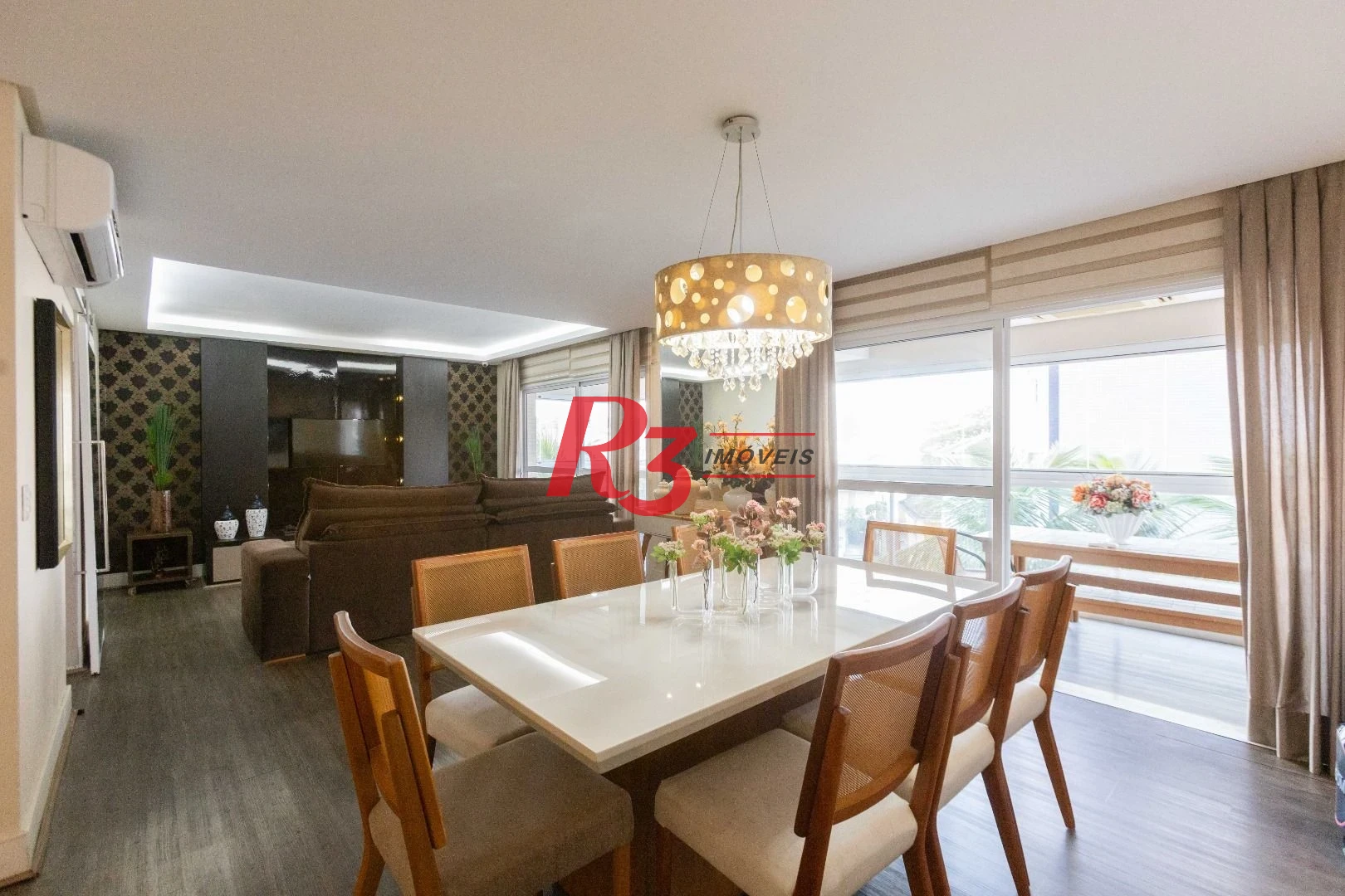 Apartamento com 3 dormitórios, 198 m² - venda por R$ 2.400.000,00 ou aluguel por R$ 16.000,00/mês - Boqueirão - Santos/SP