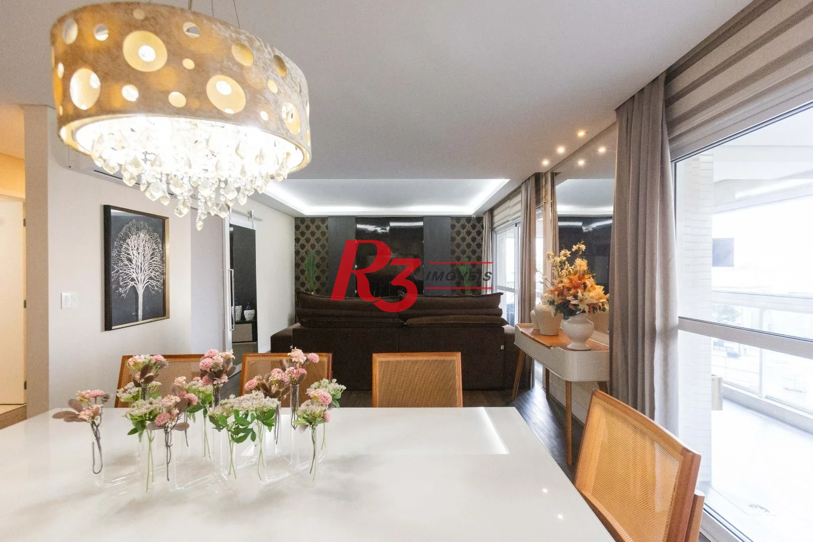 Apartamento com 3 dormitórios, 198 m² - venda por R$ 2.400.000,00 ou aluguel por R$ 16.000,00/mês - Boqueirão - Santos/SP
