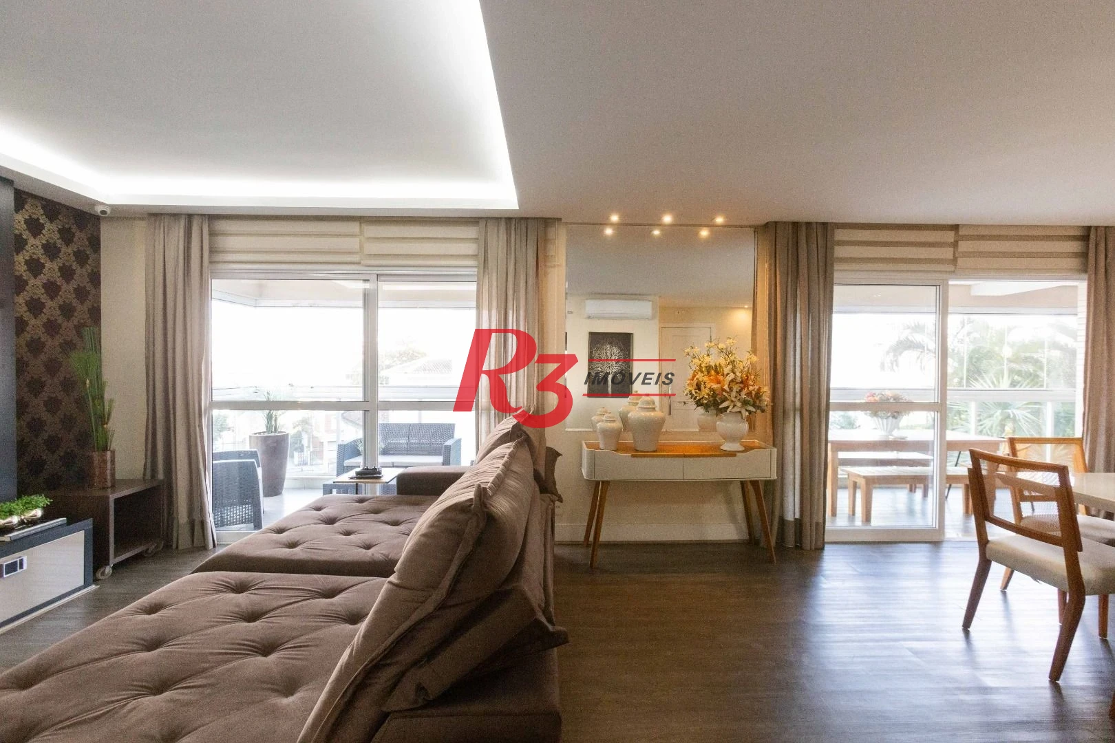 Apartamento com 3 dormitórios, 198 m² - venda por R$ 2.400.000,00 ou aluguel por R$ 16.000,00/mês - Boqueirão - Santos/SP
