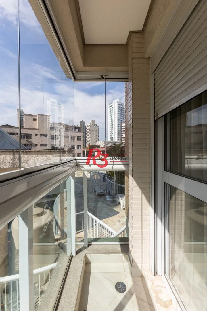 Apartamento com 3 dormitórios, 198 m² - venda por R$ 2.400.000,00 ou aluguel por R$ 16.000,00/mês - Boqueirão - Santos/SP