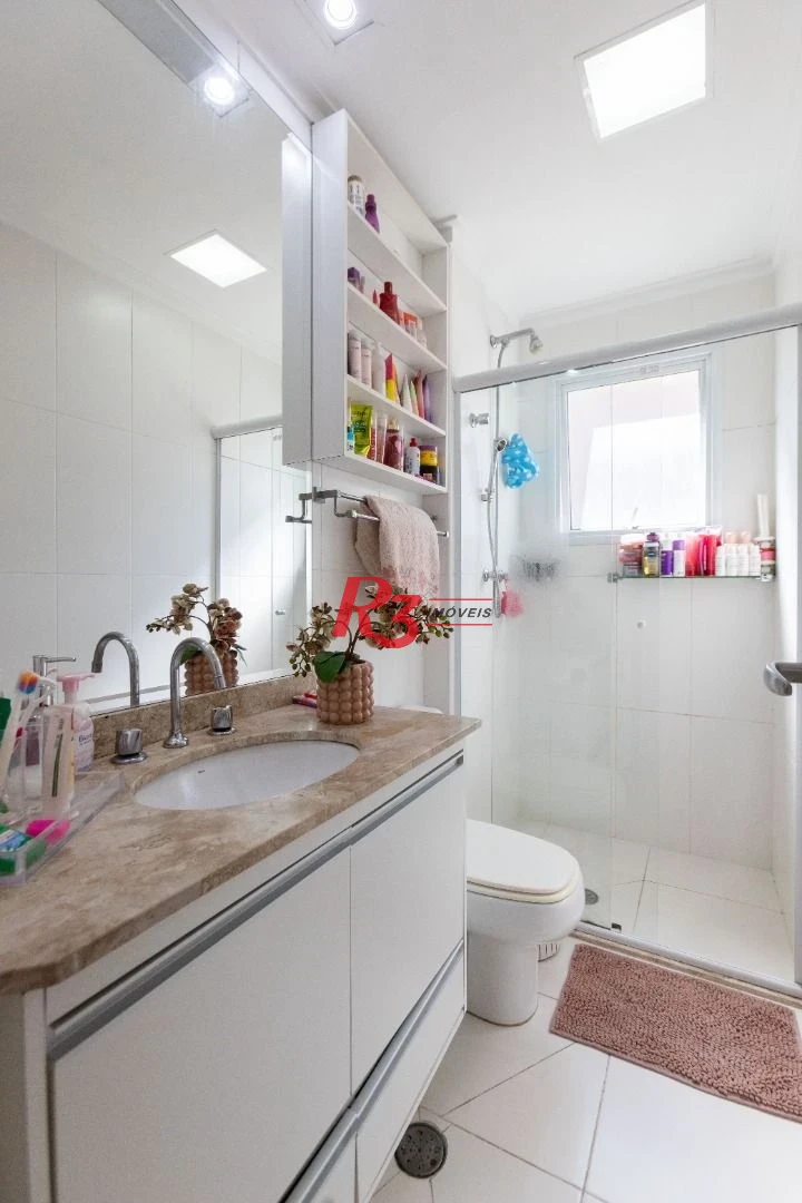 Apartamento com 3 dormitórios, 198 m² - venda por R$ 2.400.000,00 ou aluguel por R$ 16.000,00/mês - Boqueirão - Santos/SP