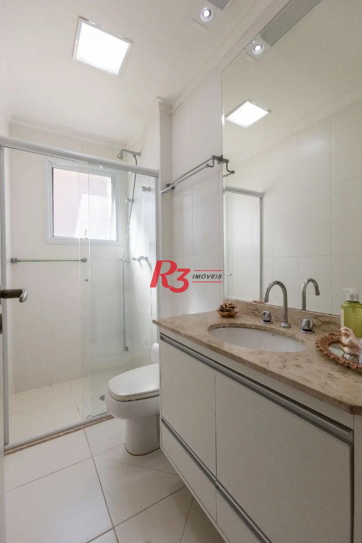 Apartamento com 3 dormitórios, 198 m² - venda por R$ 2.400.000,00 ou aluguel por R$ 16.000,00/mês - Boqueirão - Santos/SP