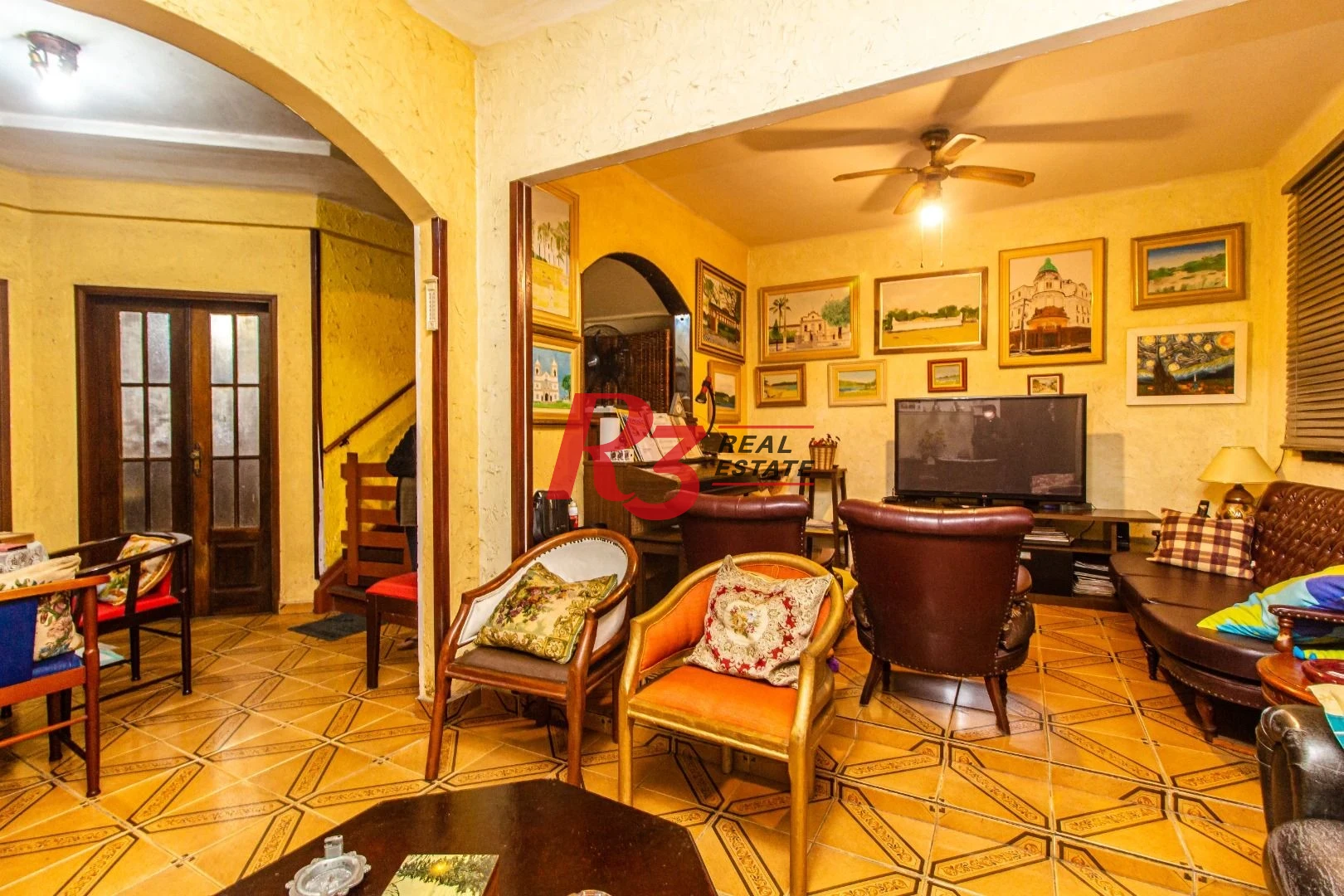 Sobrado com 4 dormitórios à venda, 291 m²  - Encruzilhada - Santos/SP