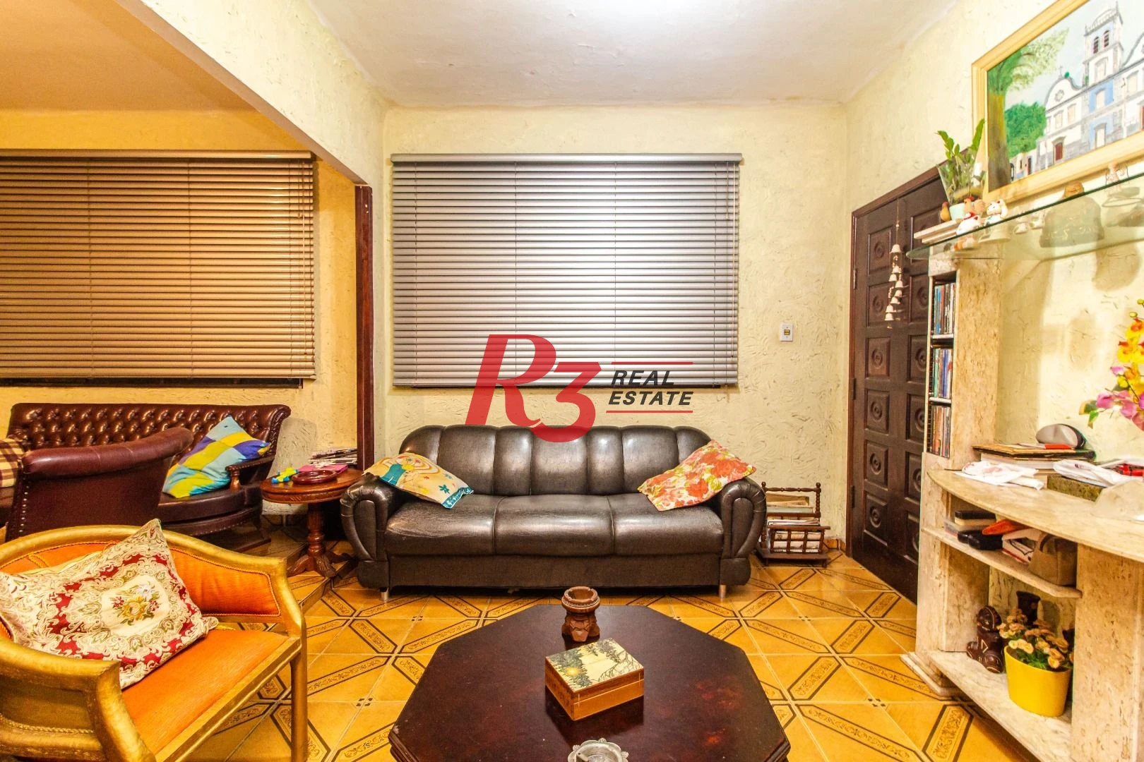 Sobrado com 4 dormitórios à venda, 291 m²  - Encruzilhada - Santos/SP