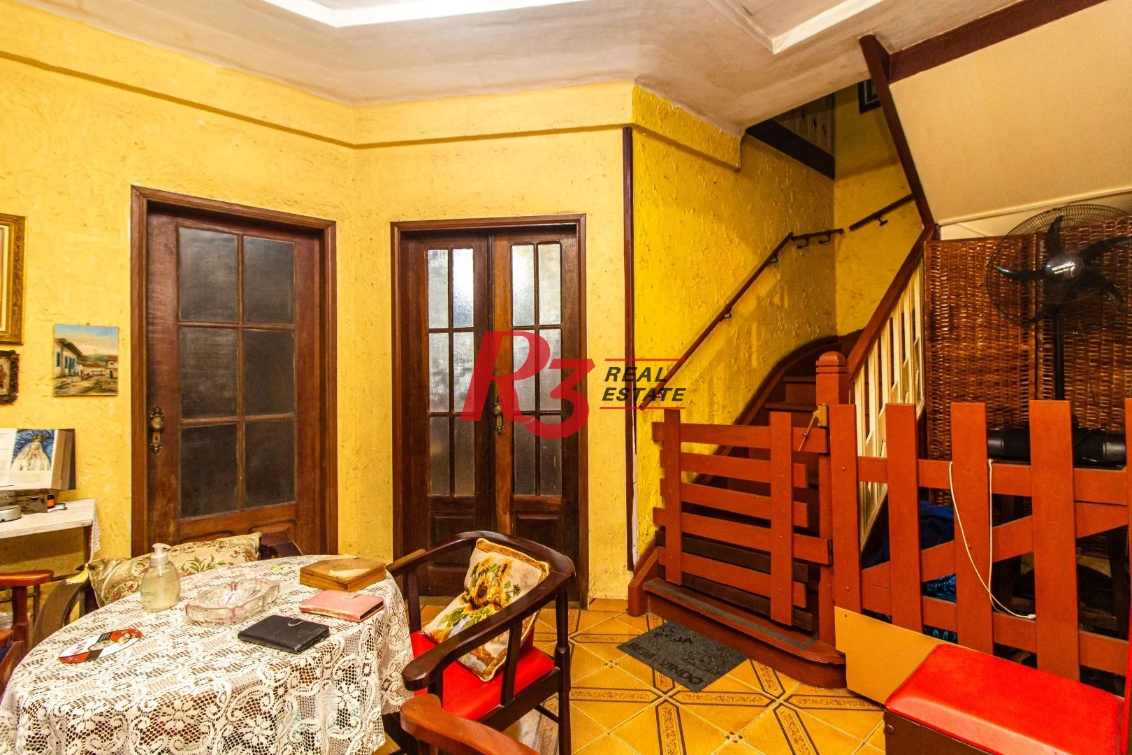Sobrado com 4 dormitórios à venda, 291 m²  - Encruzilhada - Santos/SP