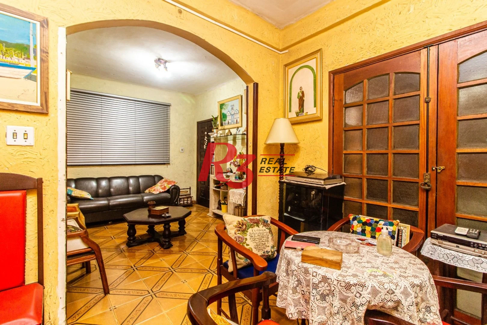 Sobrado com 4 dormitórios à venda, 291 m²  - Encruzilhada - Santos/SP