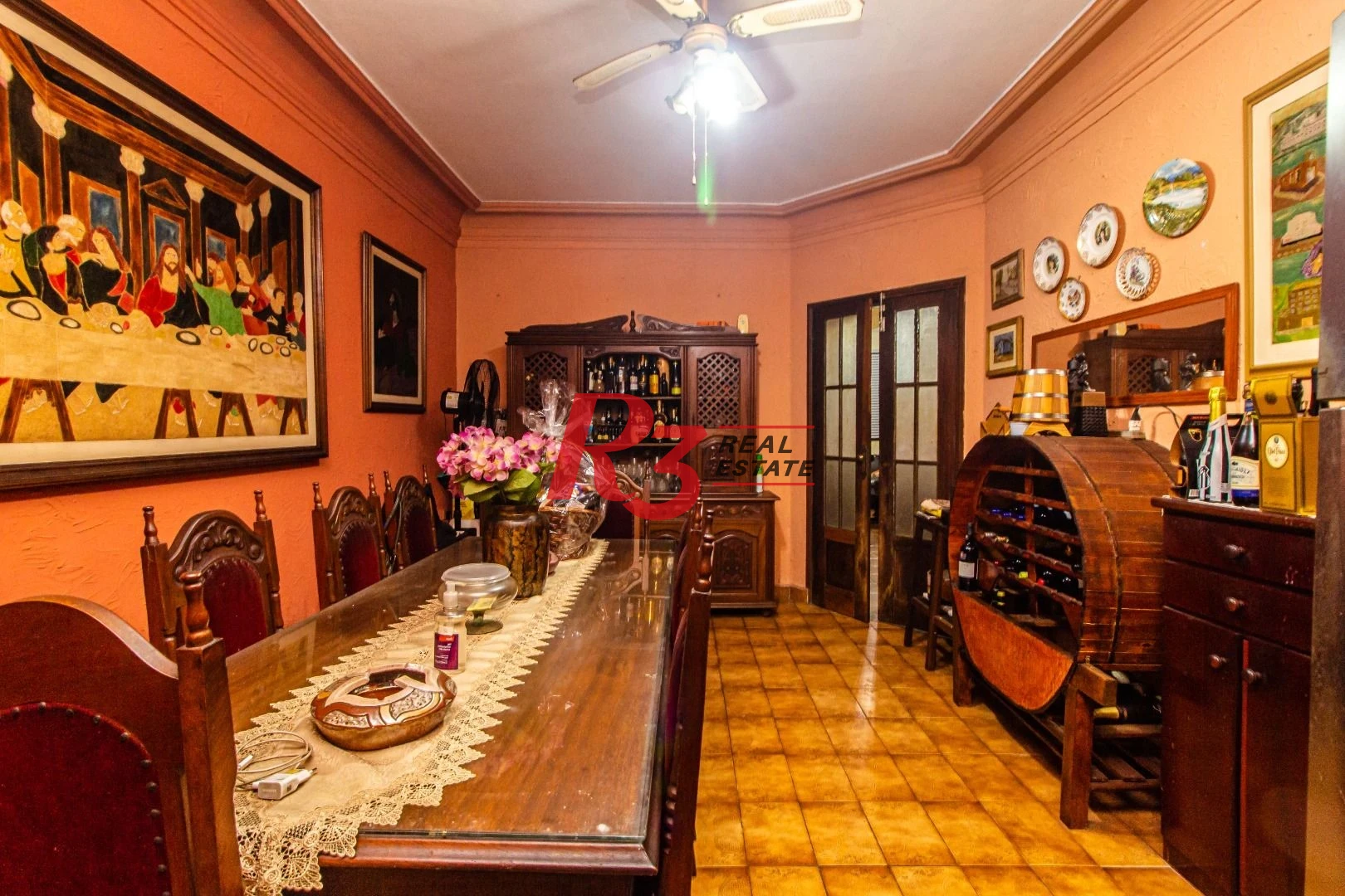 Sobrado com 4 dormitórios à venda, 291 m²  - Encruzilhada - Santos/SP