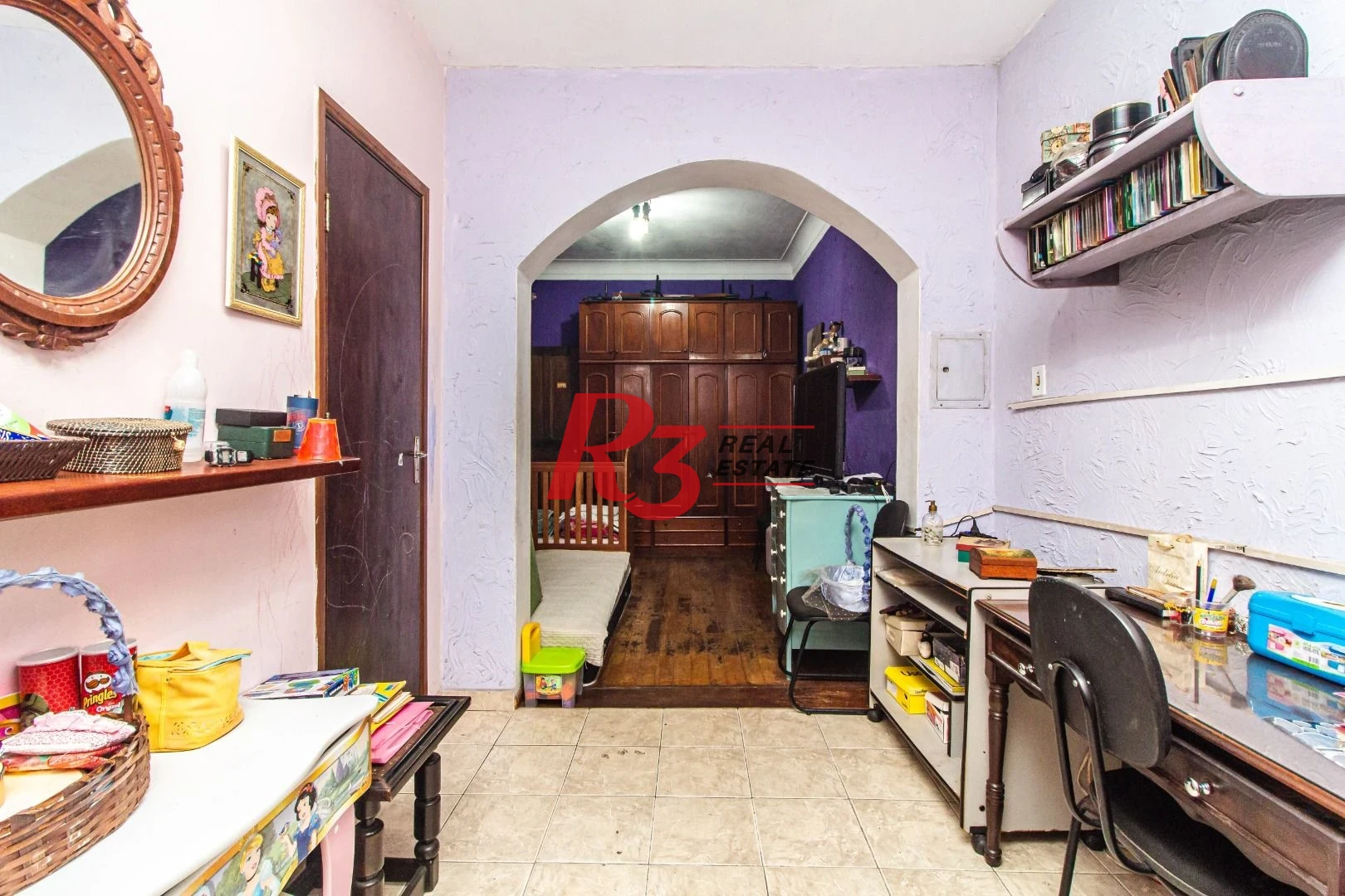 Sobrado com 4 dormitórios à venda, 291 m²  - Encruzilhada - Santos/SP