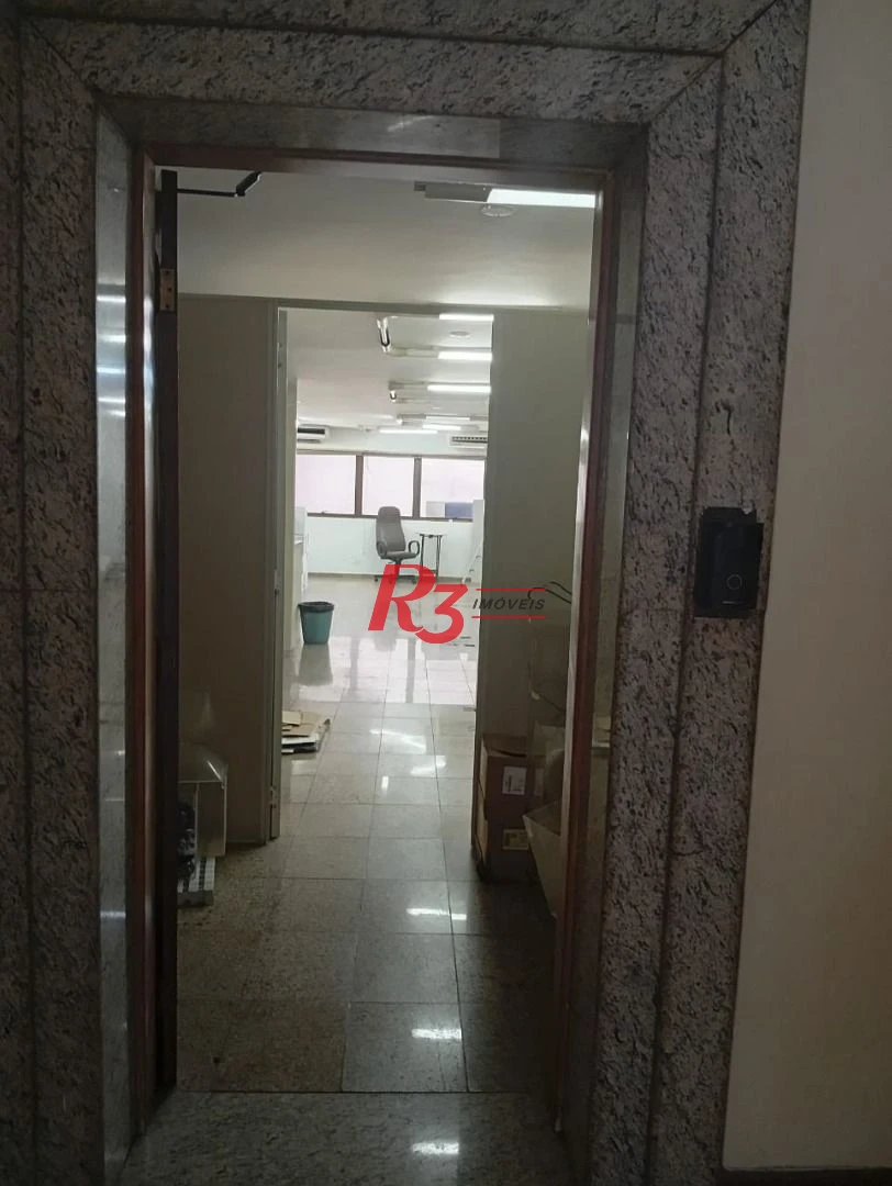 Sala para alugar, 114 m² por R$ 4.252,00/mês - Centro - Santos/SP