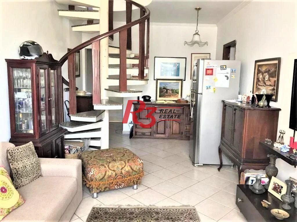 Cobertura à venda, 215 m² por R$ 900.000,00 - Boqueirão - Santos/SP