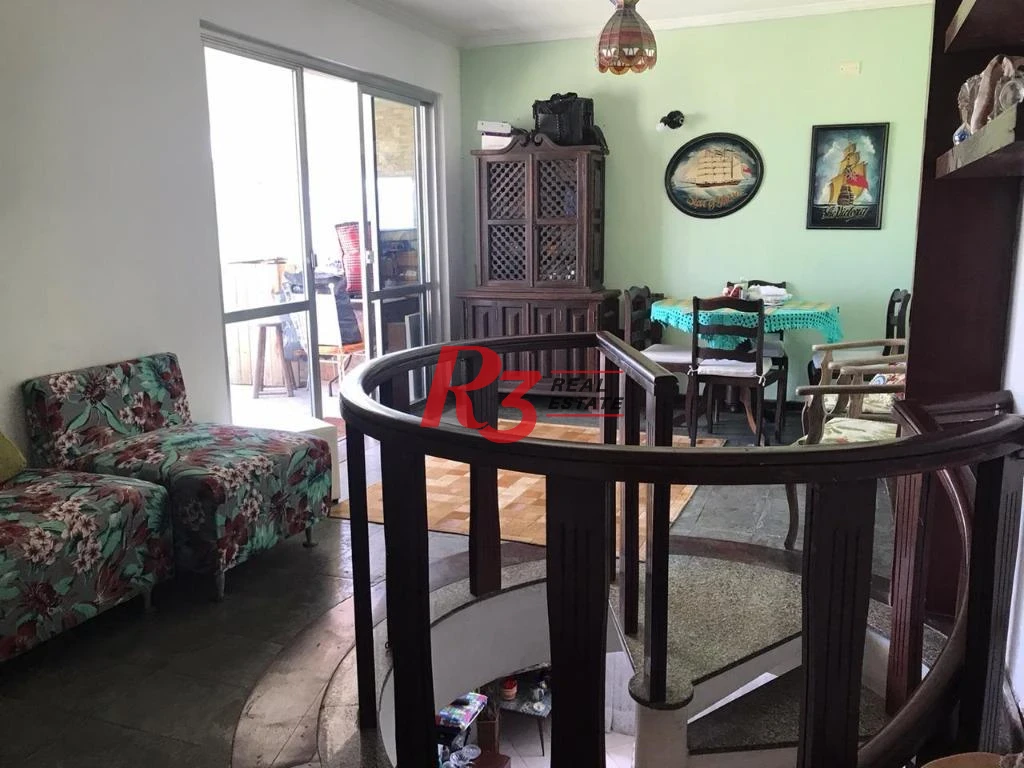 Cobertura à venda, 215 m² por R$ 900.000,00 - Boqueirão - Santos/SP