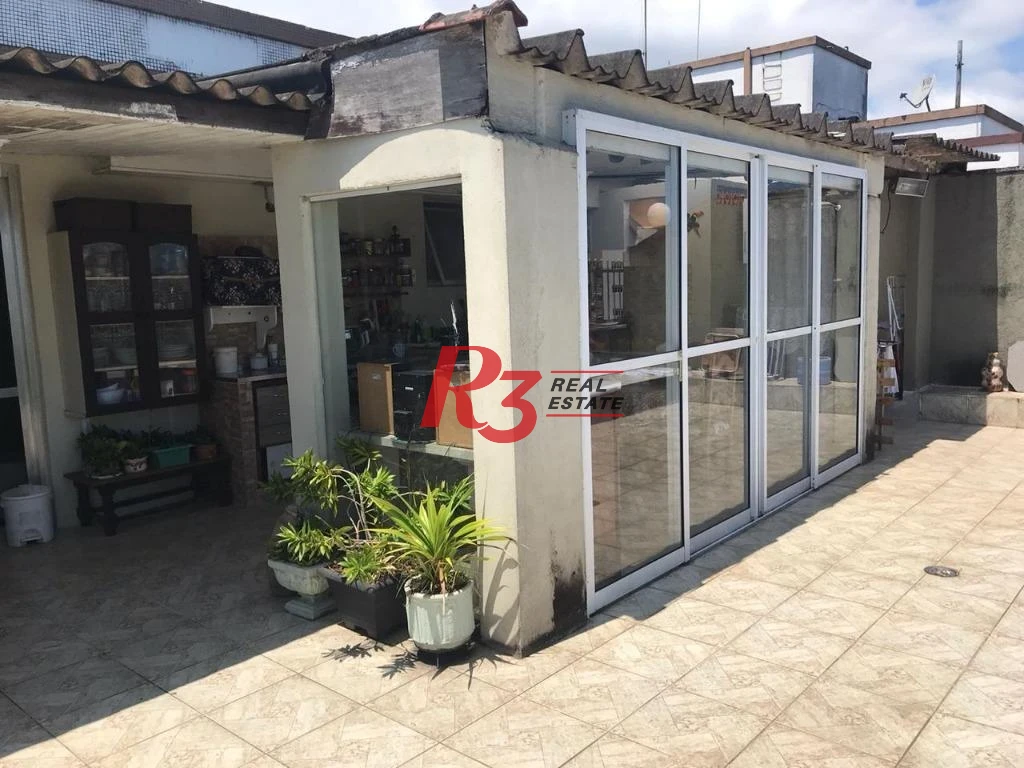 Cobertura à venda, 215 m² por R$ 900.000,00 - Boqueirão - Santos/SP