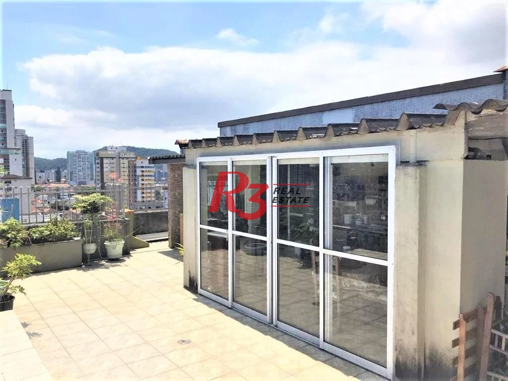 Cobertura à venda, 215 m² por R$ 900.000,00 - Boqueirão - Santos/SP