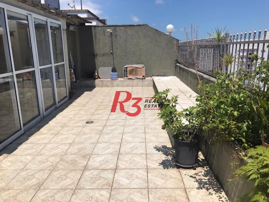 Cobertura à venda, 215 m² por R$ 900.000,00 - Boqueirão - Santos/SP