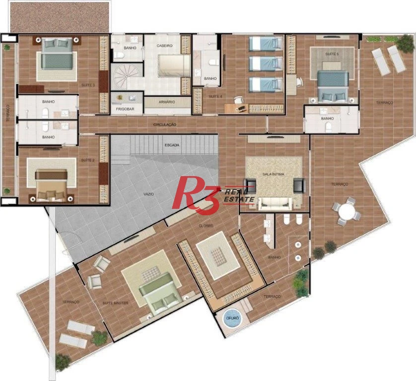 Casa à venda, 1000 m² por R$ 13.900.000,00 - Acapulco - Guarujá/SP