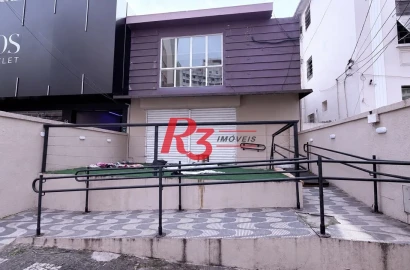 Loja para alugar, 277 m² por R$ 19.700,00/mês - Gonzaga - Santos/SP