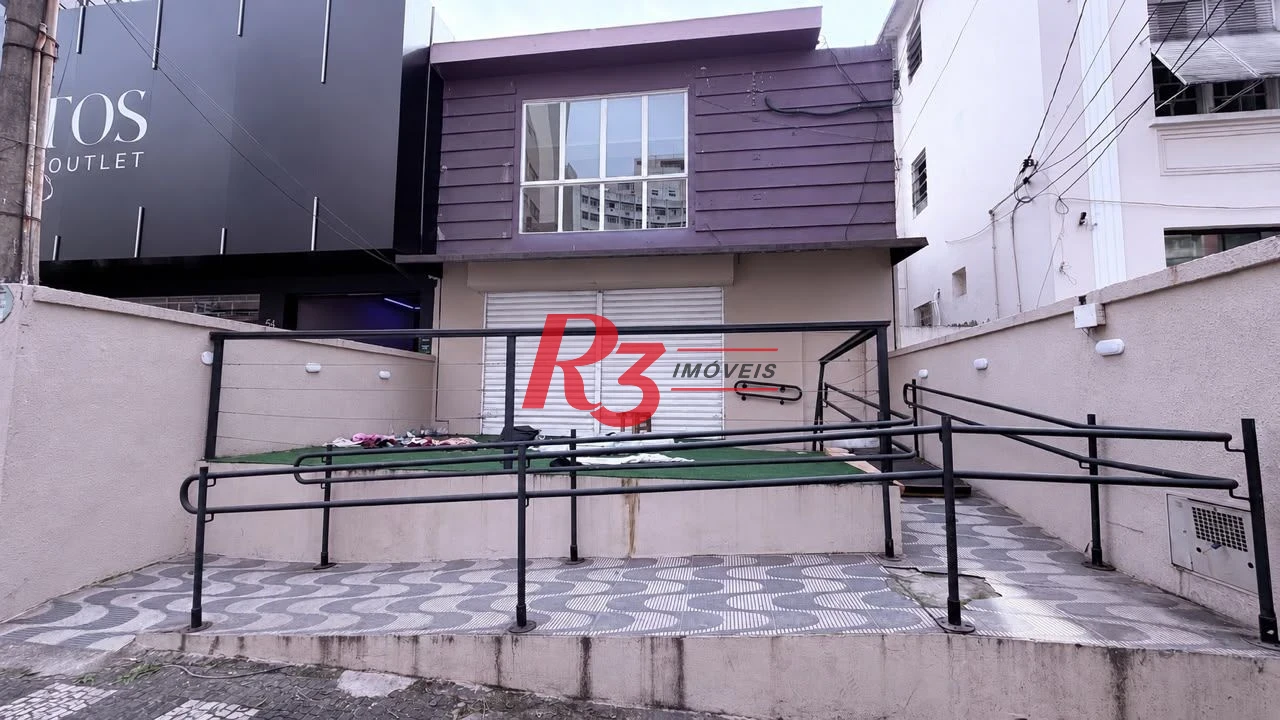 Loja para alugar, 277 m² por R$ 19.700,00/mês - Gonzaga - Santos/SP