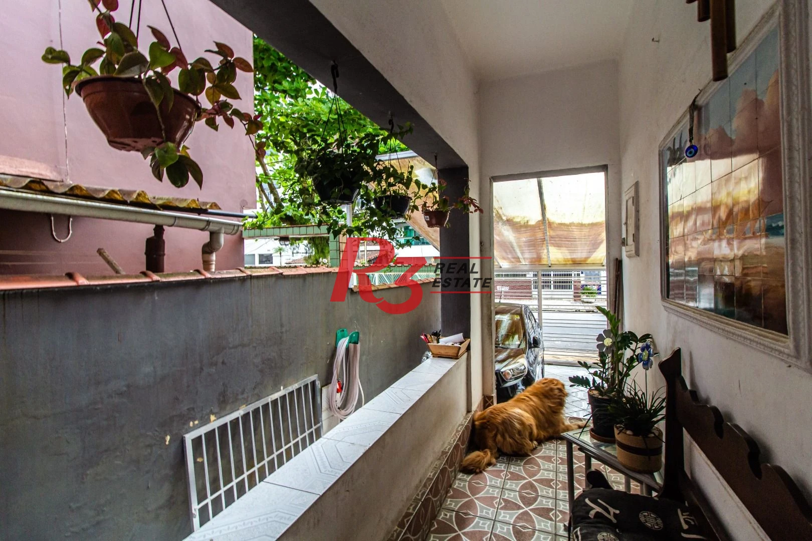 Sobreposta térrea com 2 dormitórios à venda, 135 m² - Embaré - Santos/SP