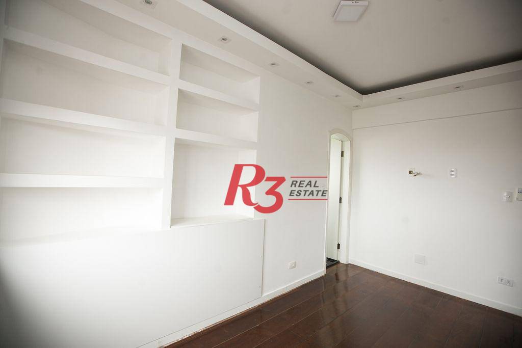 Apartamento com 3 dormitórios à venda, 163 m² por R$ 1.430.000,00 - Ponta da Praia - Santos/SP